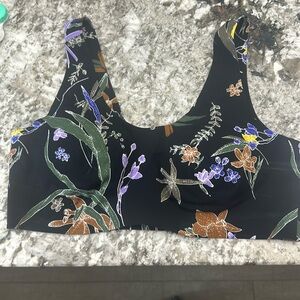 Knix Luxelift Bra Size L Floral w/ Removable Cups